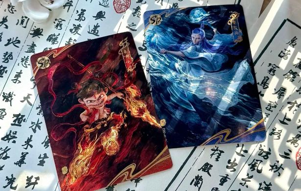 卡难求” 成爆款竟然是开化出品！麻将胡了2试玩网站哪吒卡牌 “一(图6)